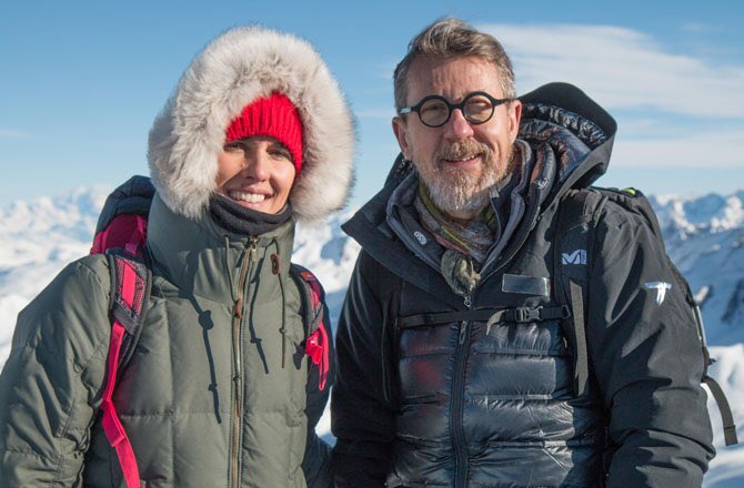 PauGeoNews's tweet photo. Nicolas Bourgeois, Directeur Adjoint du @PicduMidi et ancien étudiant du #MasterDAST de l'@universite_uppa accueille Jamy @gourmaud_jamy & Églantine @Eglantine_EMEYE @lemondedejamy à l'observatoire et au cœur de la #RICE ✨👍@hautespyrenees @ObsMip https://t.co/zNrJBnmKBv
