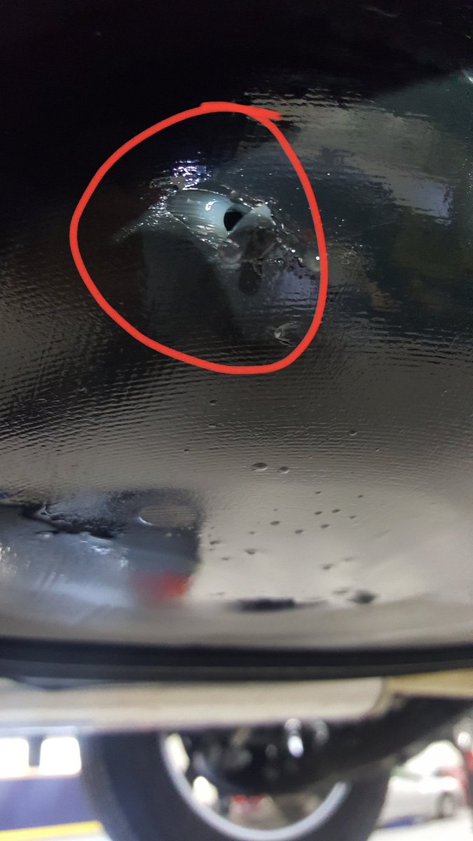 ipotemps's tweet image. @Hyundai I purchased a Tucson 4 months ago. I discovered a hole on the side of the fuel tank. @HyundaiDavie refuses to cover it under the warranty b/c they insist that I hit something creating a PERFECT HOLE. Nice to know the customer comes first!