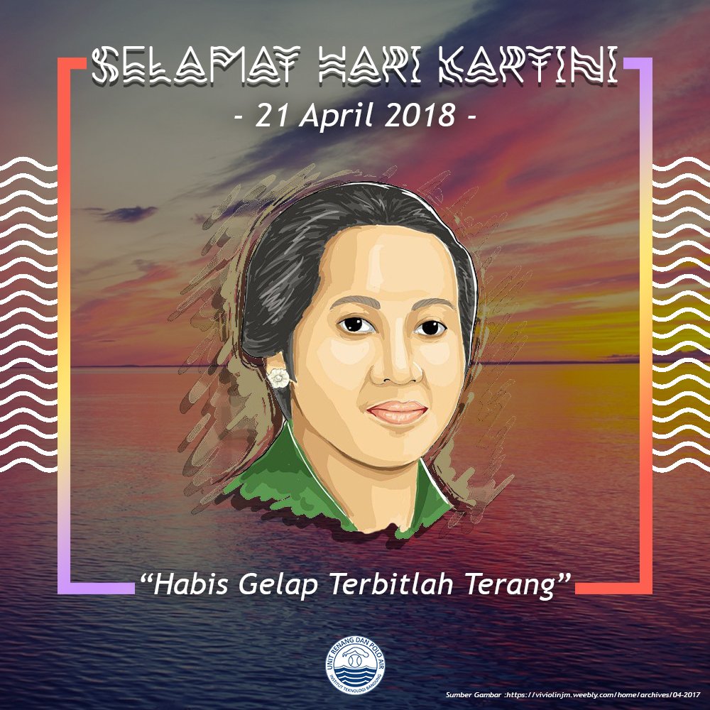 [SELAMAT HARI KARTINI]

Teruntuk kalian semua, terutama para wanita, Selamat Hari Raya Kartini! Ingatlah, “ Habis Gelap, Terbitlah Terang! “ 🌻 
#URPAITB #VIVAAQUARIA