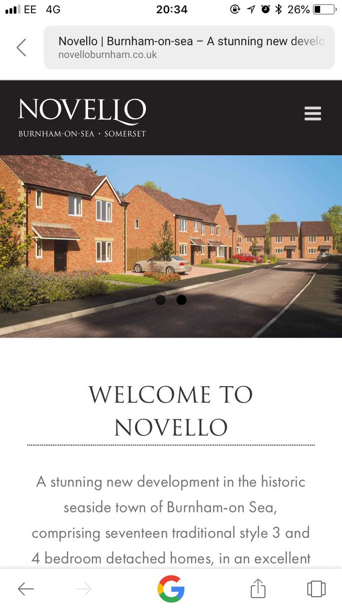 First exchange of contracts at <a href="/YarlingtonHomes/">Yarlington Homes Sales</a> #Novello development in #burnhamonsea took place today - 5 months ahead of practical completion!