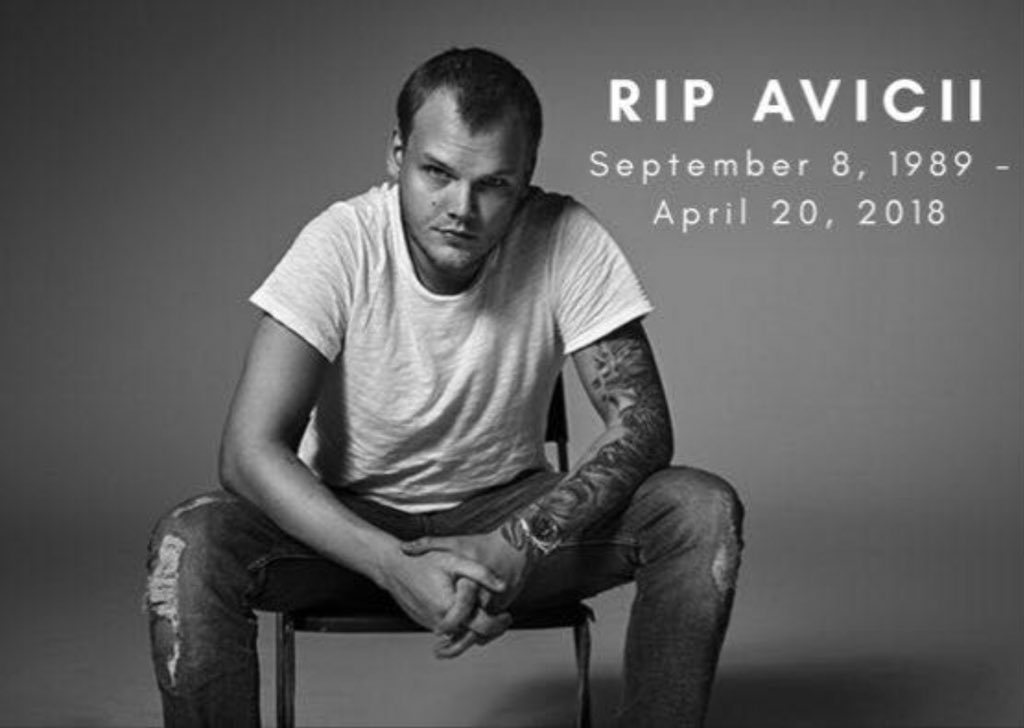 samhaihum's tweet photo. RIP @Avicii https://t.co/d54yUPJ60H