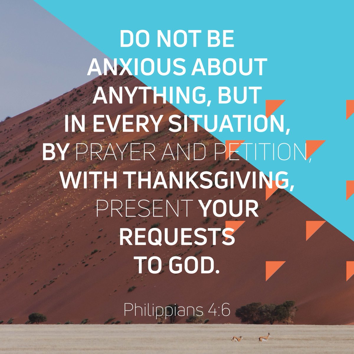 centralmsm's tweet image. "With thanksgiving, present your requests to God" Philippians 4:6