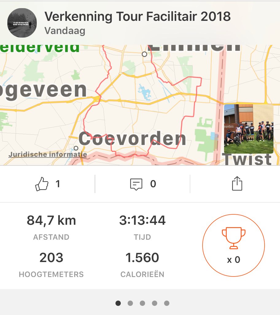 AlbronFietsteam's tweet photo. Verkenning van de Tour Facilitair 2018. Beloofd een mooie editie te worden!@Drentea @TourFacilitair @albron_FS @facilicomnl https://t.co/s3dKSIIkFu