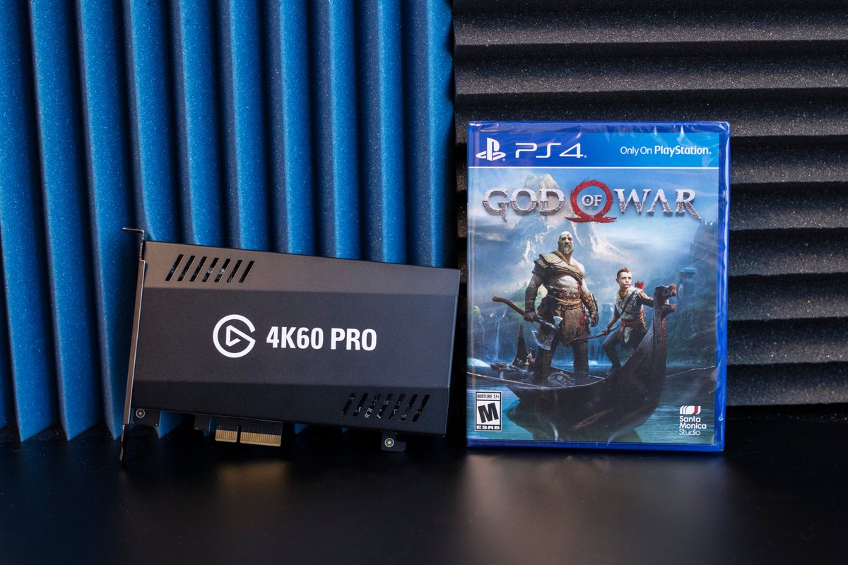 It's time to create Godlike quality content.

To celebrate the release of God of War, we're giving away a copy with a 4K60 Pro!

RT and follow to enter. Winner chosen next Wednesday!