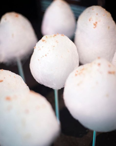 contempcater's tweet photo. Going into the weekend with dreams of cotton candy clouds - except these are topped with @Niman_Ranch bacon and jalapeño powder https://t.co/BU9tUVLPOY https://t.co/DqaQOkHbnp