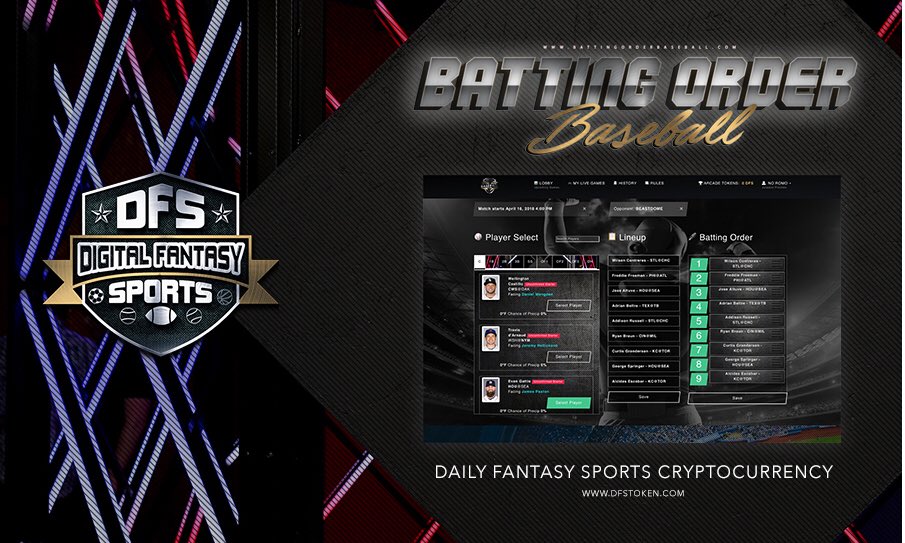 magatrumpsarmy's tweet photo. Join TODAY our 4PM PDT #MLB https://t.co/ANHeIVdrwz #FREEROLL. Play #FantasySports WIN #Cryptocurrency.  Play for FREE for your chance to win $DFS tokens. World’s First #FantsyBaseball game base off #BattingOrder. #DigitalFantasySports 🚀🏆🏟 #CryptoFantasySports https://t.co/7fEF7XY6pk
