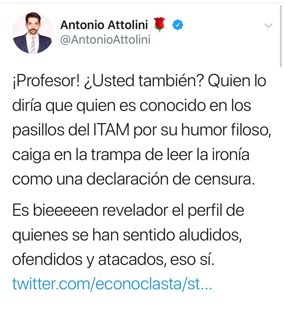 AntonioAttolini's tweet photo. Acompáñenme a ver esta triste historia de brecha generacional, pulsiones fascistas y piel delgada https://t.co/mBAL9bvRby