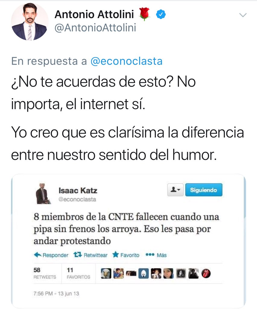 AntonioAttolini's tweet photo. Acompáñenme a ver esta triste historia de brecha generacional, pulsiones fascistas y piel delgada https://t.co/mBAL9bvRby