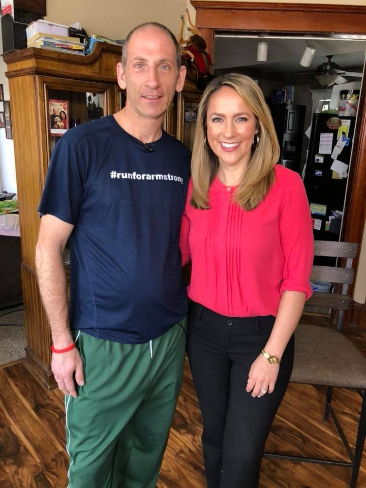 Jen_Griswold's tweet photo. Meet Rik Zortman. He lost his 3-year-old son to brain cancer nine years ago. Now he runs the names of children fighting cancer and kids who will not have their names said out loud as often as they should. Full story #UpfrontAt4 @3newsnowomaha #RunforArmstrong https://t.co/mpofkS0G41