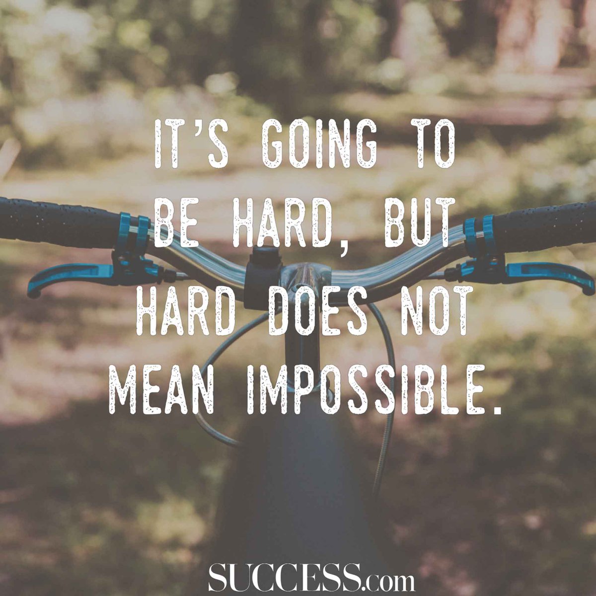 TOKindProject's tweet photo. No one who's made it "big" in any industry said it was easy. Not one. Just because something is hard to do doesn't mean it's impossible. Armed with that mentality, you can take over your world once and for all. #Motivation #NeverImpossible #Toronto #Quote #KindnessProject https://t.co/SPthgsuafR