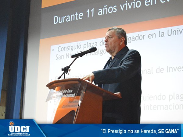 La participación del Dr. Marco Antonio Samaniego López el pasado 5 de abril en la <a href="/udcimx/">UDCI</a>  Universidad de las Californias Internacional. bit.ly/1T0dnrT
