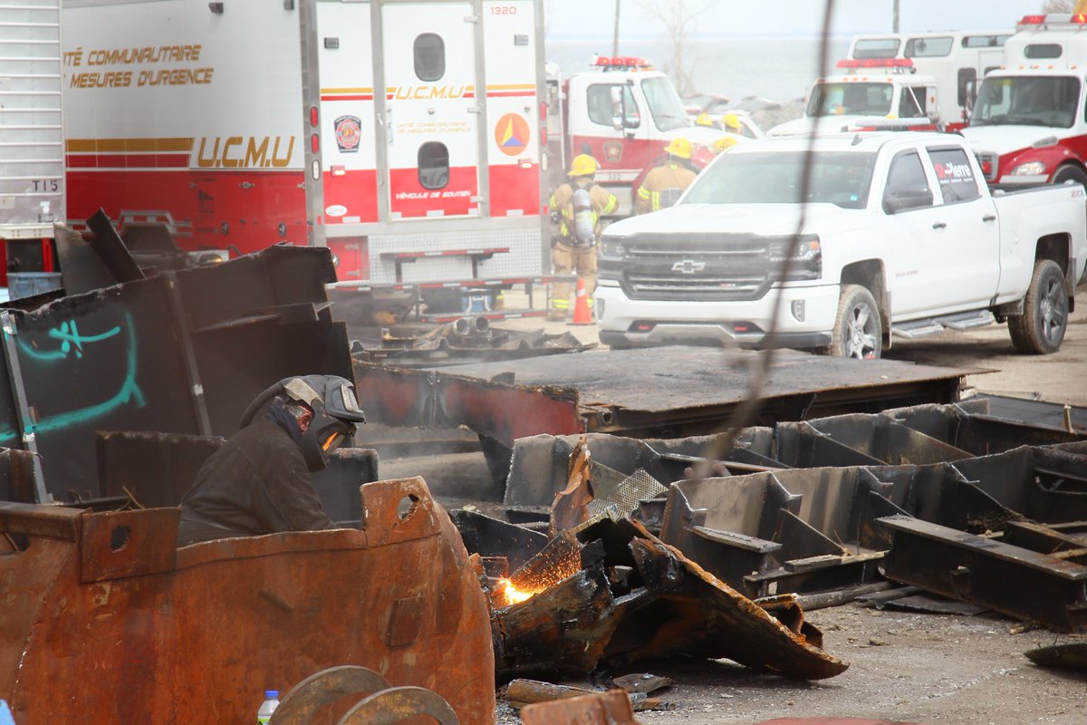 Un chalumeau à l'origine de l'incendie sur le Kathryn Spirit. bit.ly/2HFo214