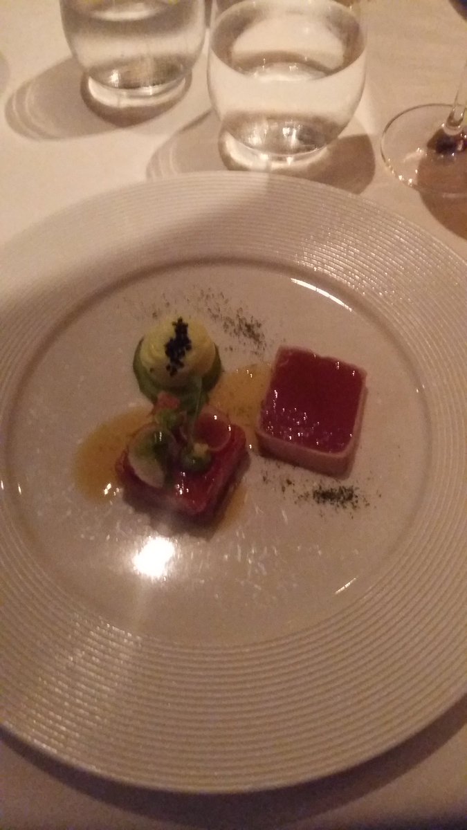 MarkLawlor1987's tweet photo. Last nights meal in @lEcrivainDublin was truely special. Great tasting menu with world class service. I need to invest in a better phone as photo's don't do the dishes justice. Looking forward to a return visit!! https://t.co/jdlbHVjQXC