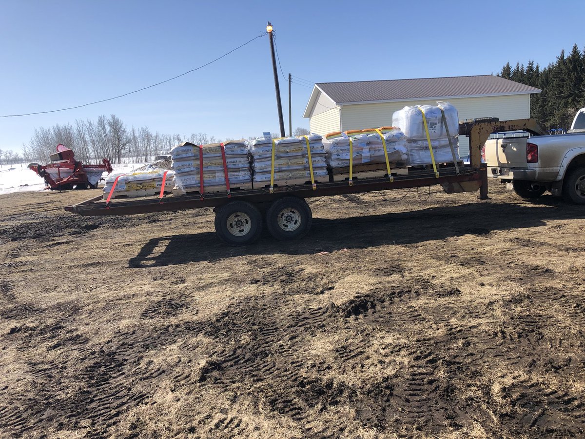 First load FINALLY went out yesterday! @PioneerWCanada #plantpioneer