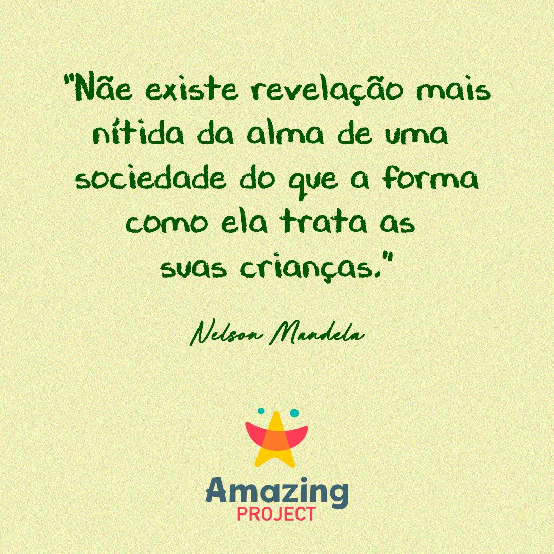 #BeAmazing #TodosJuntosFazendoAlgoIncrível