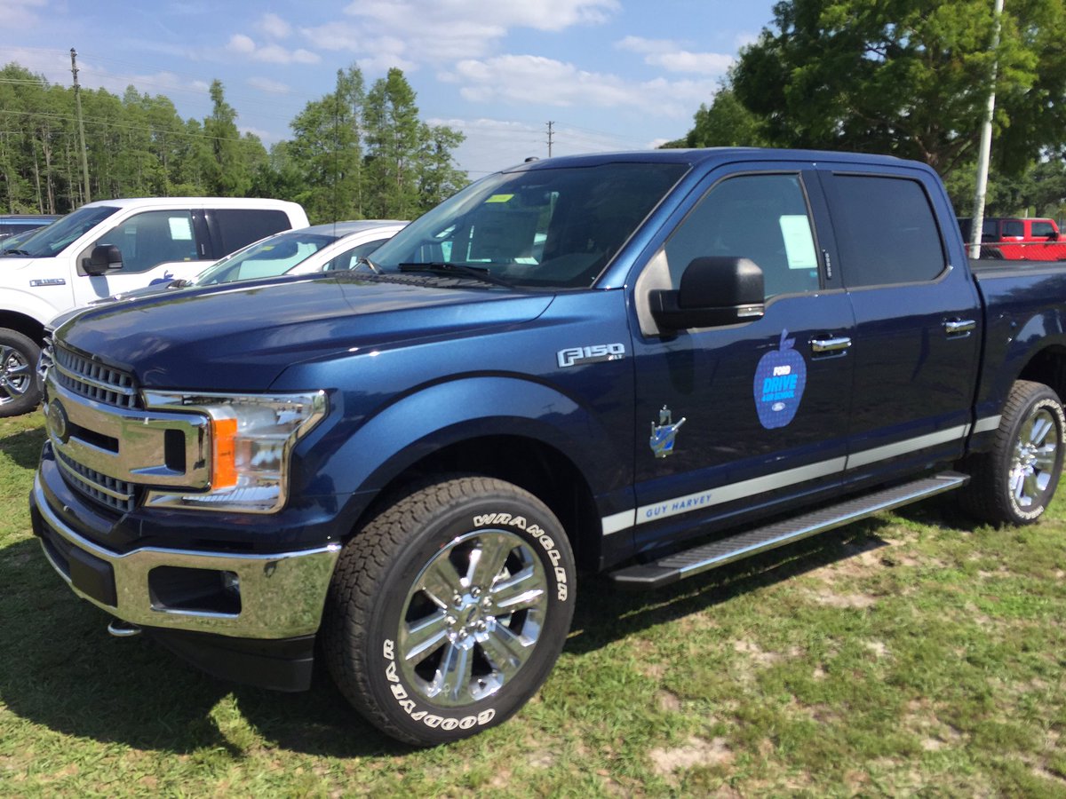 JWMitchellBand's tweet photo. Guy Harvey edition F150 4x4. Drive it tomorrow at @JWMHS and the @JWMitchellBand gets $20! #driveone https://t.co/hKeST3b2nN