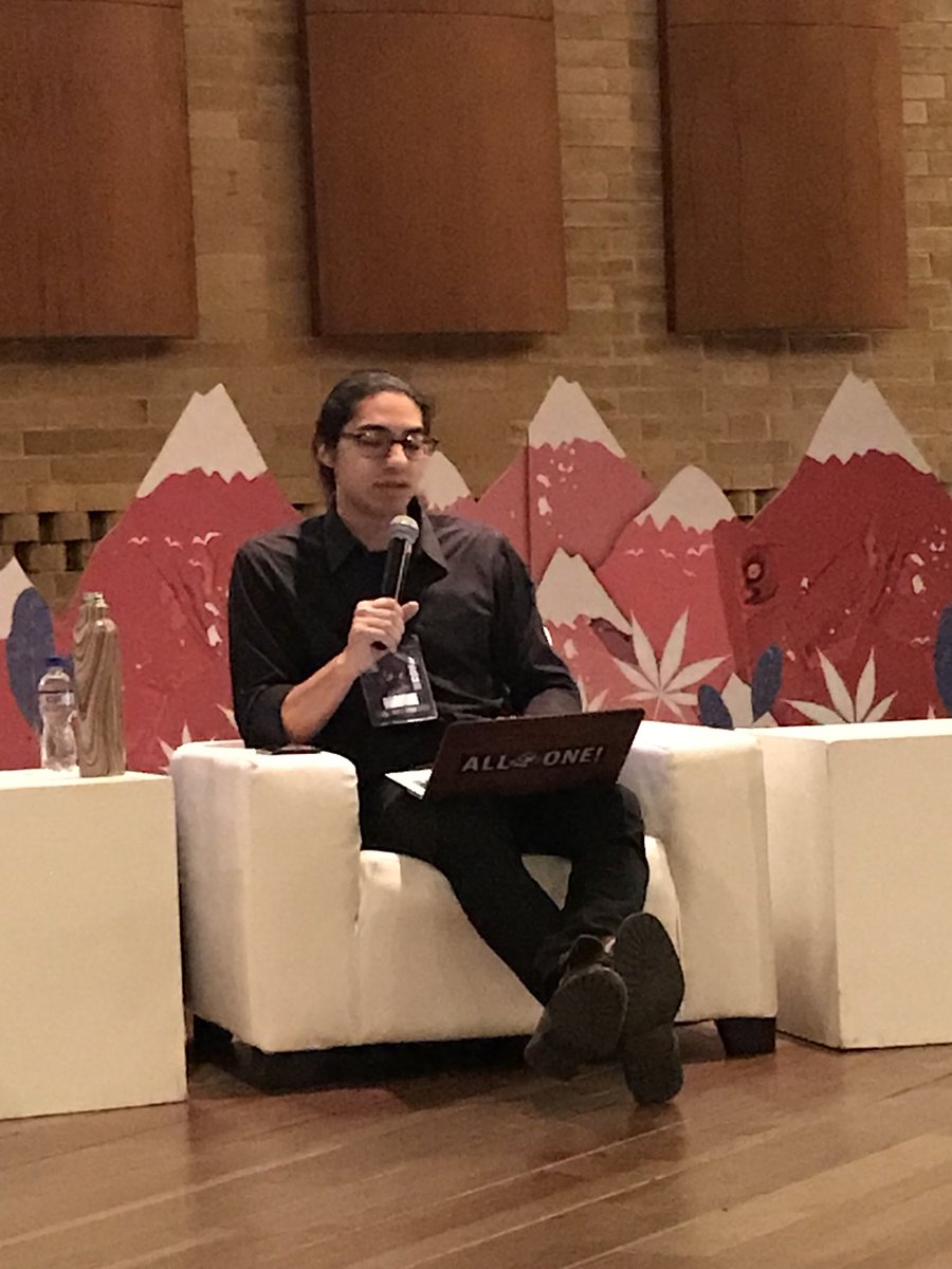 acciontecnica's tweet photo. “Si queremos trabajar en Colombia, queremos tratar a las personas afectadas por el conflicto, es posible y es muy importante” #IsmailAli @MAPS en #SemanaSPA2018 https://t.co/HxIcrexdrV