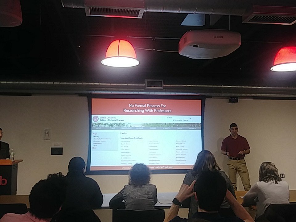 AcademicEntrep's tweet image. #ESHIP18 Reaearch Direct #Cornell impact startup #BigIdea #eLab #SAI #Ithaca