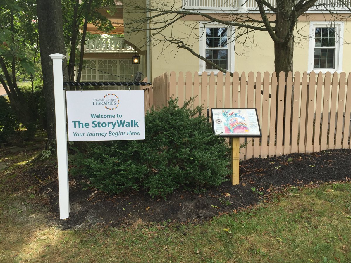 delcolibraries's tweet photo. Celebrate #EarthDay18 by taking a walk through StoryWalk @DelcoParks Rose Tree Park! Read #PAOneBook selection My Cousin Momo and enjoy the beauty of Rose Tree Park today. https://t.co/m75iwju1rA