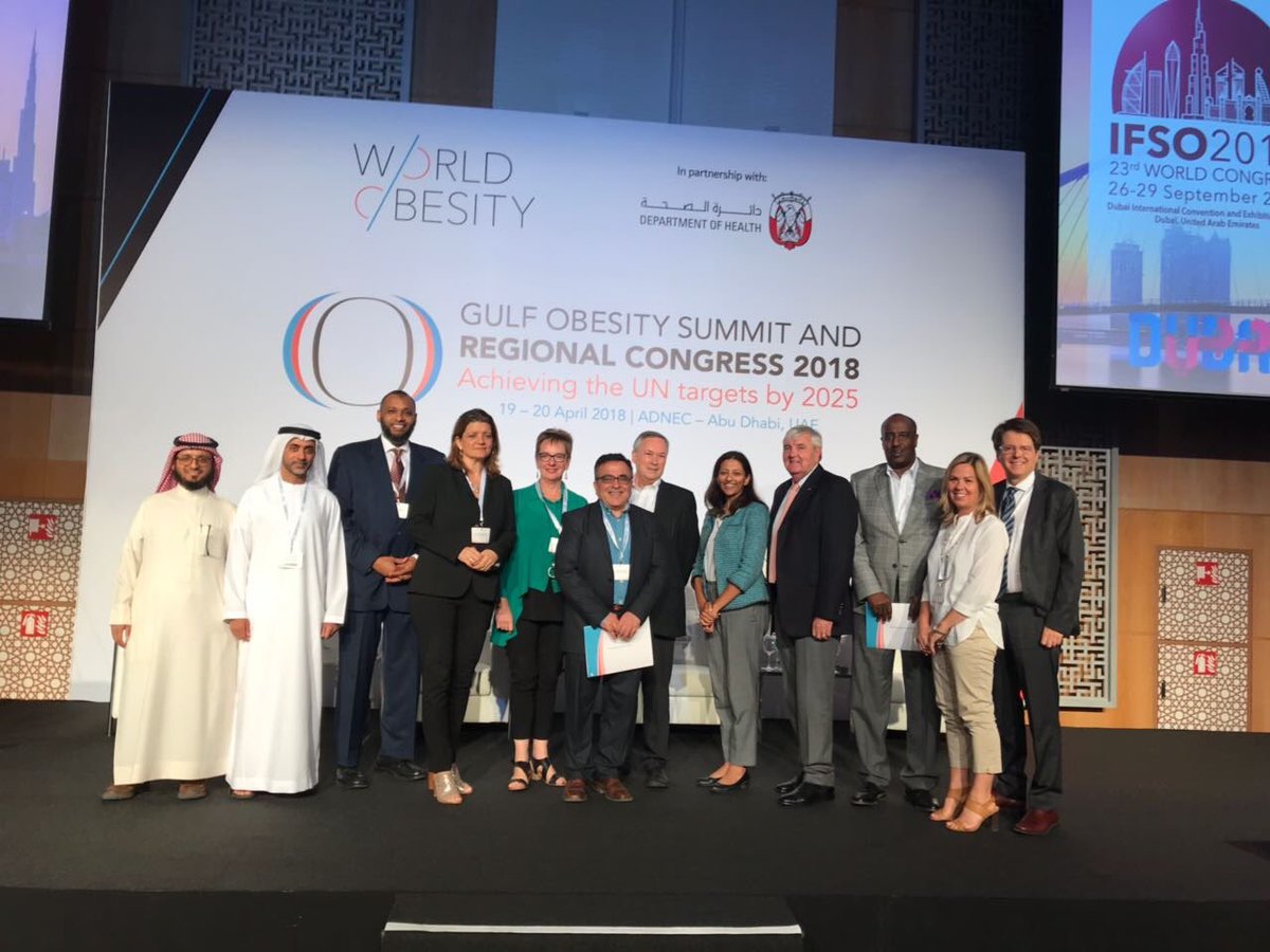 draljunaibi's tweet photo. مؤتمر #GRCO18 سلط الضوء على نسب السمنة المرتفعة و المخيفة محلياً و إقليمياً و عالمياً و عرض الجهود الوقائية المبذولة من المنظمات الصحية العالمية و تم كذلك الإطلاع على أحدث الطرق العلاجية (الدوائية و الجراحية) و خرج المؤتمر بالتوصية على ضرورة تكاتف الجهود للحد من إنتشار هذا الوباء https://t.co/IRiPnDedGm