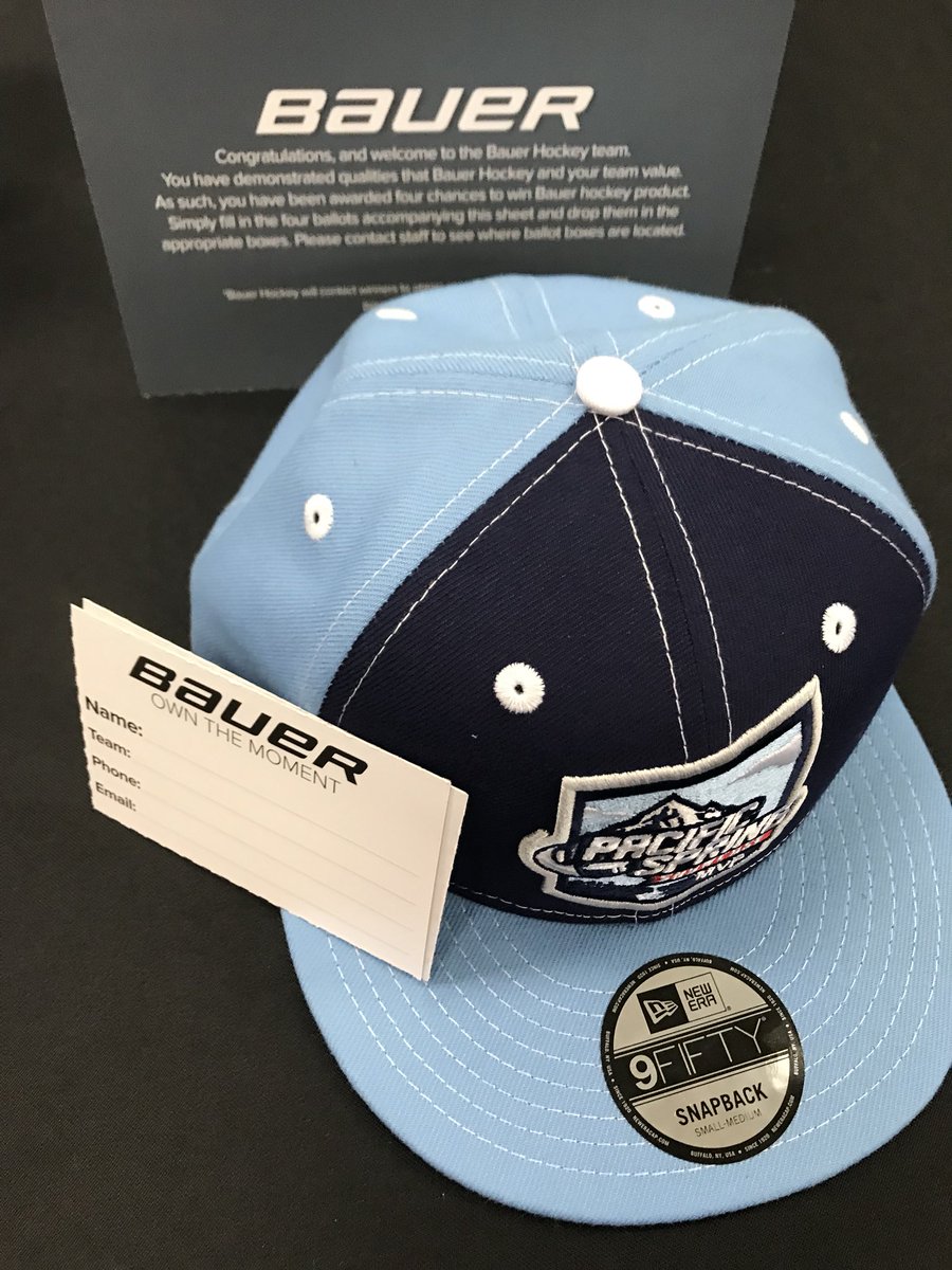 Thanks <a href="/BauerHockey/">BAUER Hockey</a> for the Awesome MVP Hats from <a href="/NewEraCap/">New Era Cap</a> Don’t forget to drop off your MVP Ballots <a href="/thehockeyshopbc/">The Hockey Shop</a> in Surrey