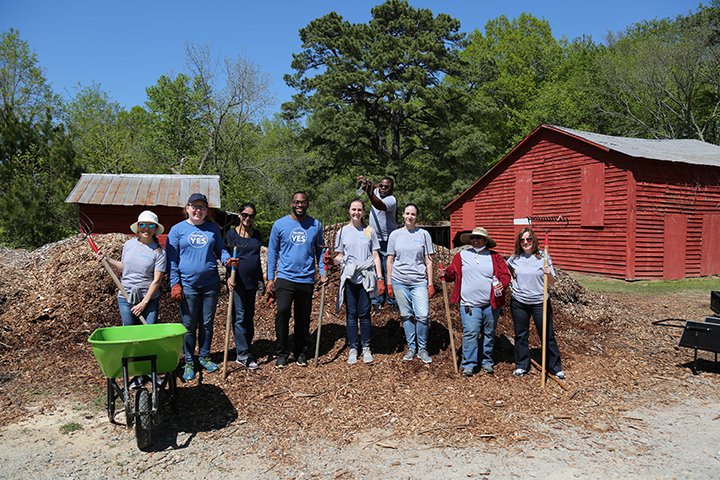 SensusGlobal's tweet photo. In honor of #EarthDay2018, our employees turned out to #ImpactNC with @EarthShareNC at Good Hope Farm. We’re proud to make a difference in our community! https://t.co/zrwfJjzRxw