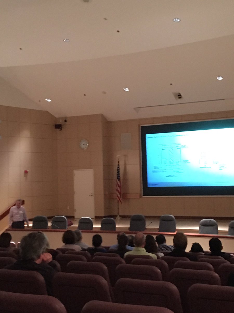 RoofResourcesCA's tweet photo. Mike Hilliard @HilliardArch speaking about accessibility disasters. A very important topic, when it comes to rooftop safety! #SafetyFirst #SafetyManagement #RoofingContractors #Roofing https://t.co/LD6pceZzSl
