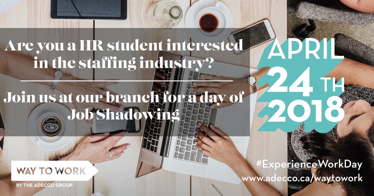 SprottCareers's tweet photo. Are you a student or recent graduate looking to start a career in the staffing industry? On April 24th, Adecco is welcoming candidates who want to learn about the staffing industry. Visit #MySprott for more details! https://t.co/pmfBiHwEaa