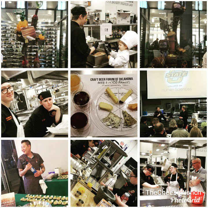 TheCheeseWench's tweet photo. Once again a huge THANK YOU to @okstatehtm for including me in #craftbeerforumofok ! I thoroughly enjoyed all 3 seminars that I participated in, and the Pint & Bite was a great success! Be sure to follow @craftbeerforumofok for 2020 tickets!
.
.
#craftbeer #okstatehtm https://t.co/1hP0ag4B0b