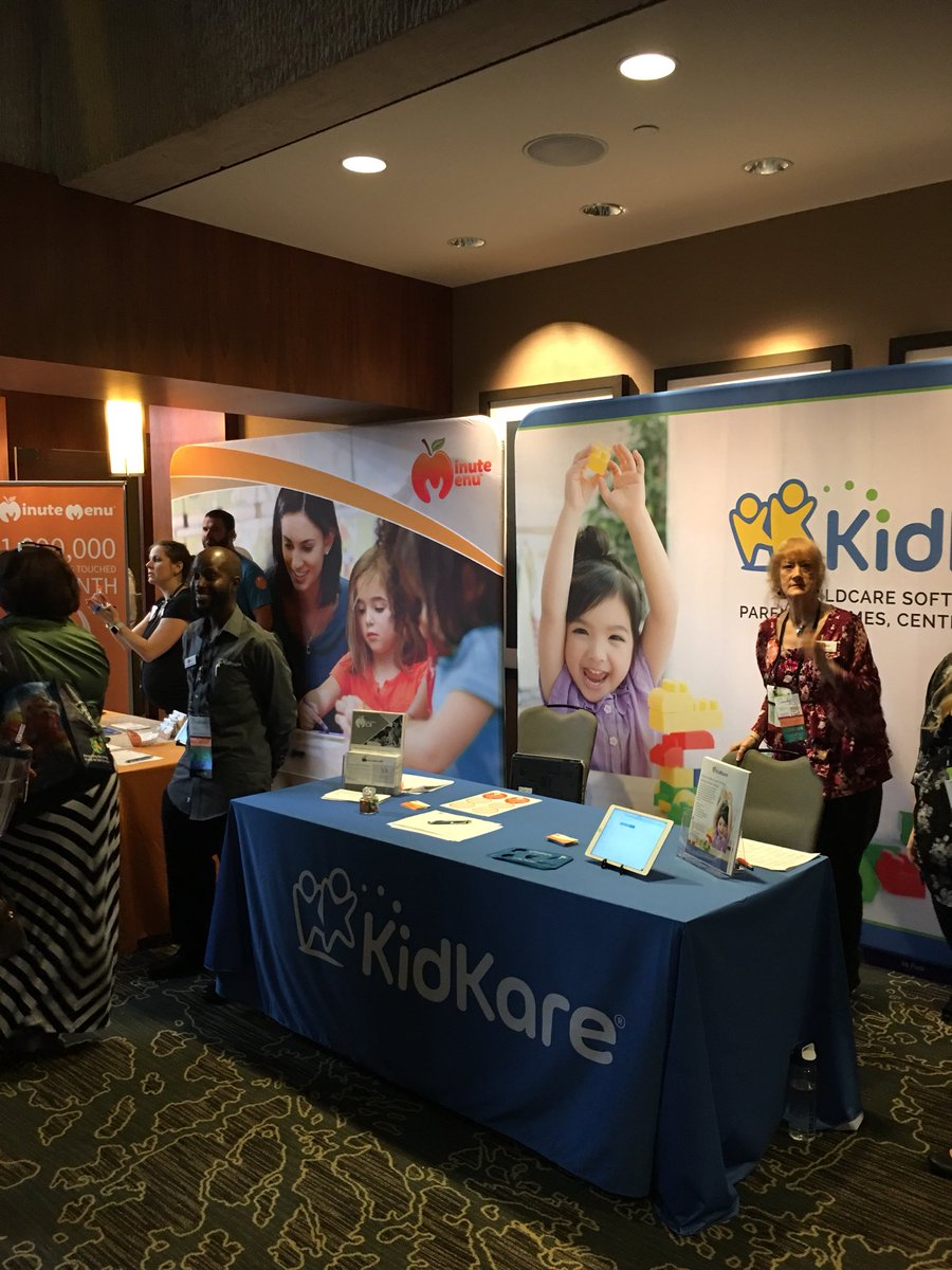 NationalCACFP's tweet photo. A big shout out to @MinuteMenu for sharing their software solutions at the conference. Always a great supporter! #cacfp18 https://t.co/JYcdTMs3YM