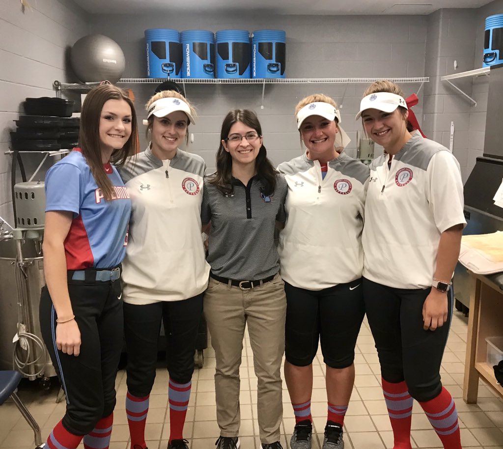 PiedmontHighATC's tweet photo. Come out and support softball tonight against Weddington! It’s senior night for these 4 ladies! https://t.co/ozAWpDQRPD