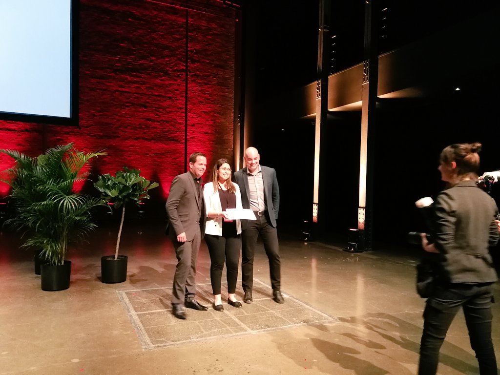 jccm_mtl's tweet photo. Et le grand gagnant du Concours de pitch est... Impact Santé Recherche et Développement!! Toutes nos félicitations! #GR2018 #jccmmtl #GameChangers https://t.co/25ulcNqlNm