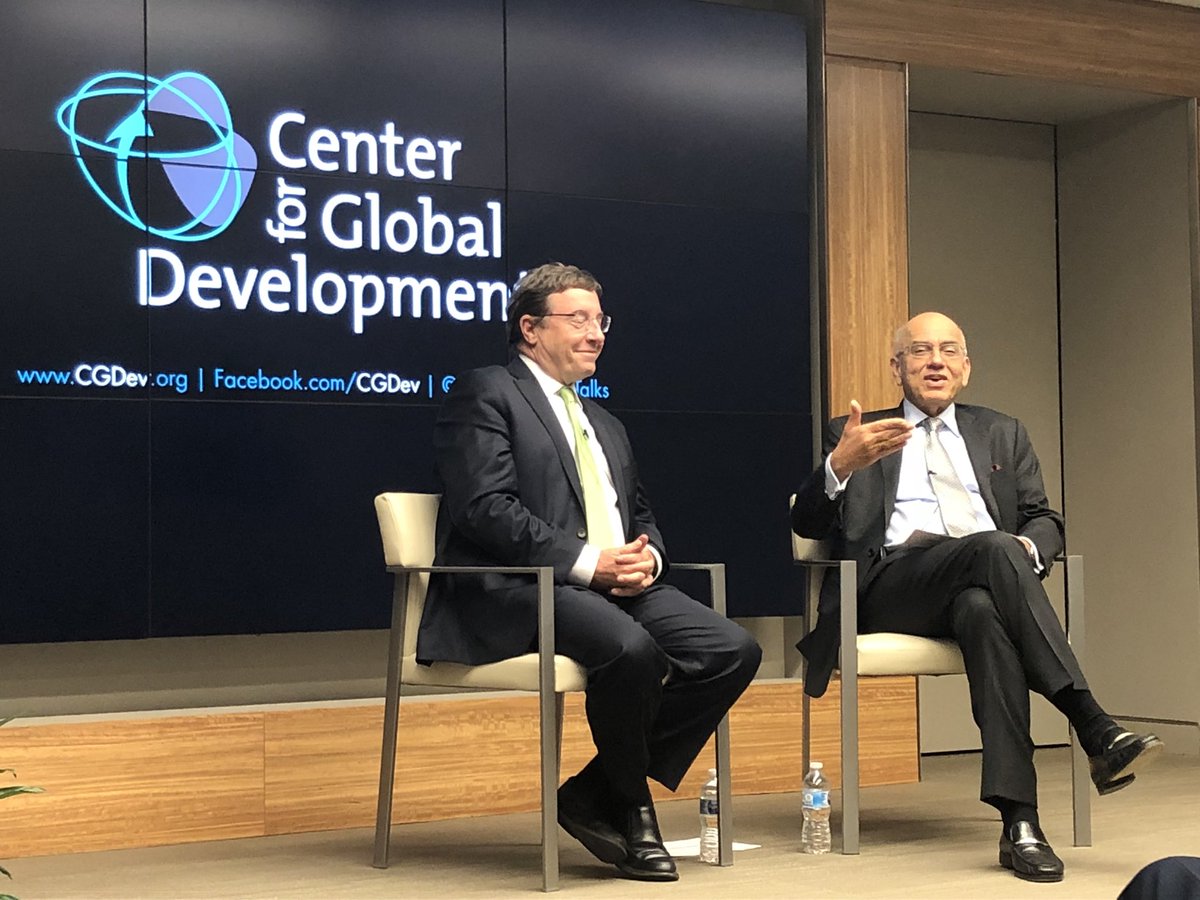 “Africa is the continent that within 40 years will completely rewrite and transform the global economic landscape.” - @UNDP’s @ASteiner at #CGDtalks #Africa #development #inno4dev