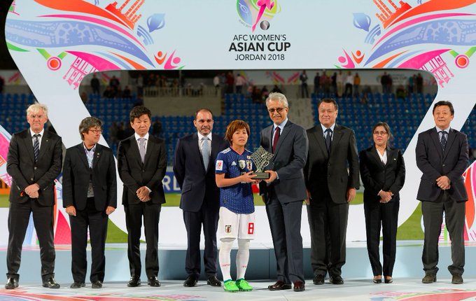 アジア杯連覇を達成したなでしこ 大会mvpには岩渕真奈が選出 サッカーキング