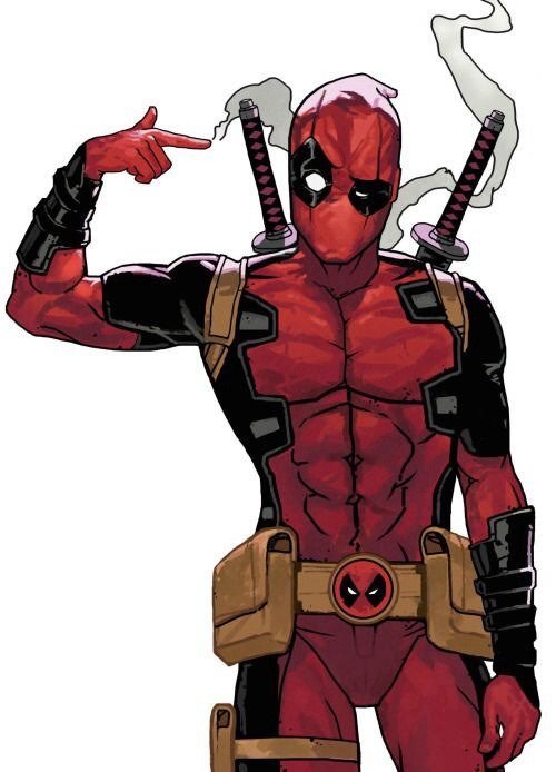 tkayne403's tweet photo. @_chrishaynes @phki1931 @jobo5457 Here would be a good example of imitating expression through the eyes of a masked character. Most images include Deadpool's eyes to have a more determined look. #engl3246 https://t.co/ZEDtqrEDJZ