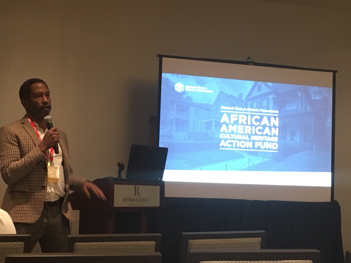 Pescador505's tweet photo. Brent Leggs from NTHP, on history of Rosenwald Schools as earliest focus of African American historic preservation. #ncph2018 #w39 https://t.co/jefjepC0Tg