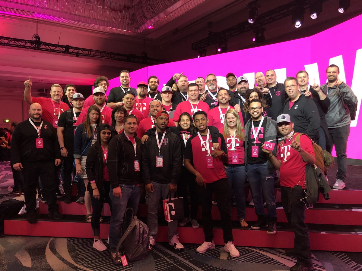 Pevo0119's tweet photo. RMR WV representing T-mobile @ #UNSTOPPABLE !!  Great two days of learning and Great times with Great people!!  Time to Dominate WV style!! #wvthepacetobe #workhardplayhard @WirelessVision @LaylaMoo18 @RodBaarstad @Chris_Talley @thatsammori @simplesimon34 @allanlambo @WV_West https://t.co/b9eFtvKp9W