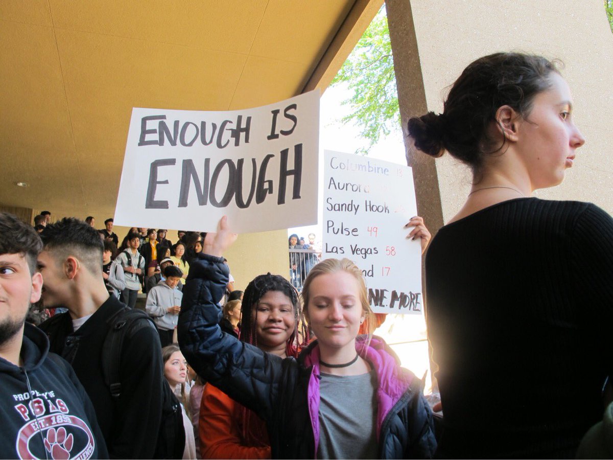 minsmedrano's tweet image. This is not bandwagon. This is not un-American. This is not an excuse to skip class. This is not coercion. This is a movement. These are our lives. #March4OurLives #EndGunViolence