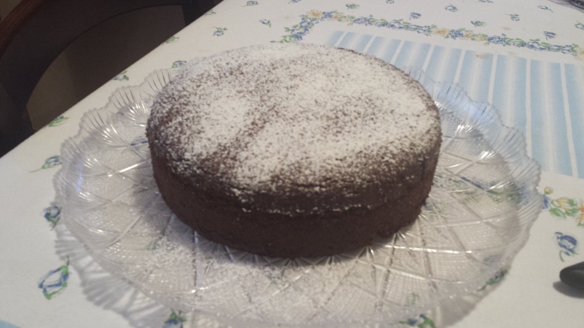 Vi rallegro con la mia tortina al cioccolato
