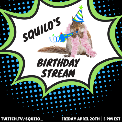 KingSquilo's tweet photo. 15 mins for birthday strim! some Fortnite plebness and our traditional Try not to laugh challenge @ 9EST! https://t.co/at8CqjKvCj