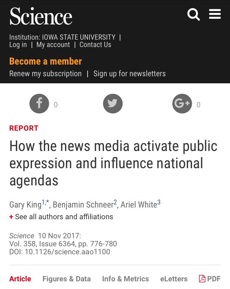 Prof_Han's tweet photo. @kinggary talked about #news #media effects @ #SLAMM2018. Fantastic study! https://t.co/kJIFzTMFPA