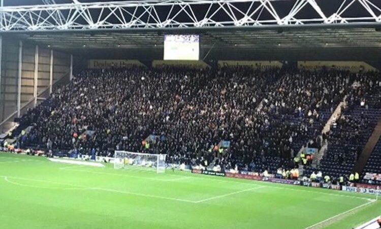 3555 Leeds United fans at Preston North End #LUFC #PNEFC