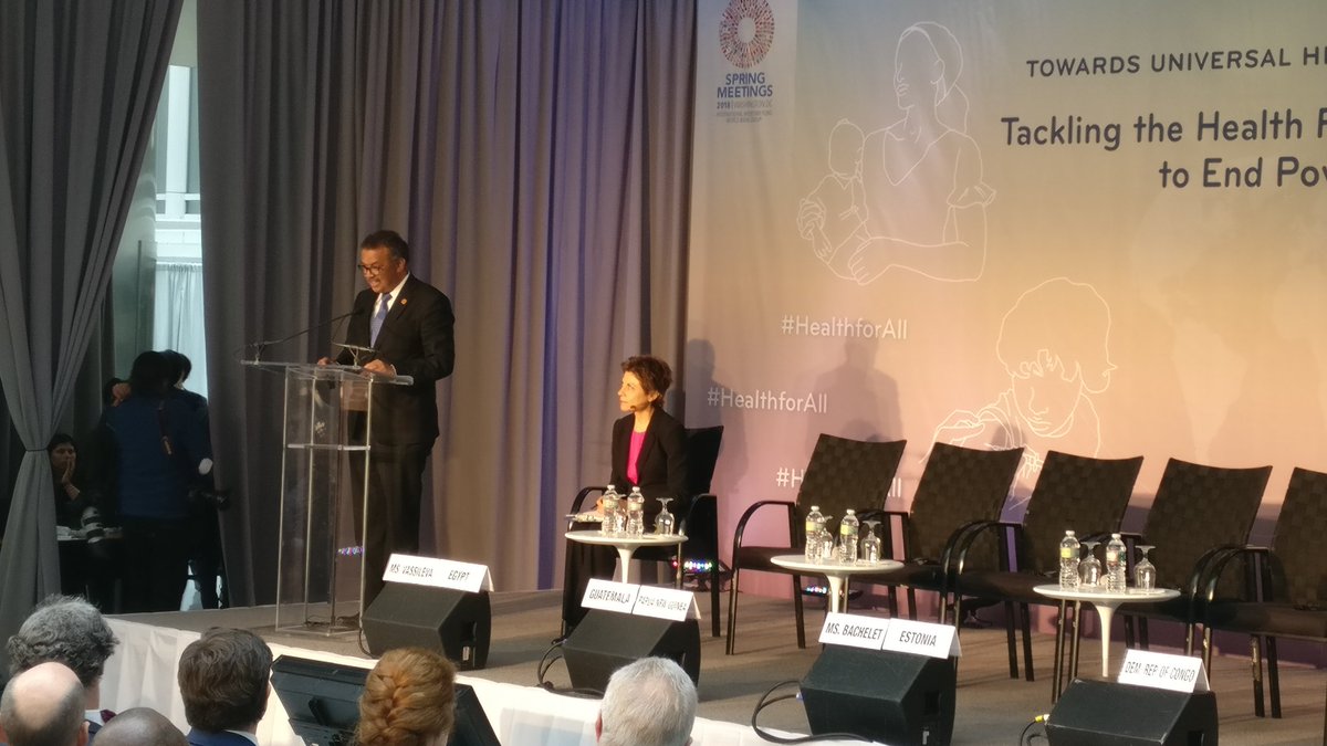 HandeDC's tweet image. How to tackle the #healthfinancing crisis to #endpoverty &amp;amp; provide #HealthForAll? Looking forward to hearing from ministers of health and finance of #estonia #drc #papuanewguinea #egypt #japan #guatemala #indonesia @WBG_Health #UHCfinance #AUHCFF #UHC #SpringMeetings
