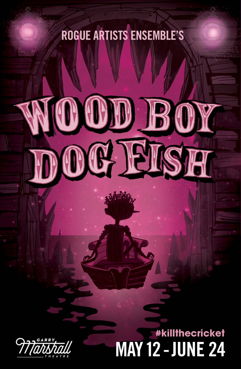 Our friends at @GMTheatre_org see the return of @Rogue_Artists  #WoodBoyDogFish this May! Don't miss this delightfully macabre reimagining of Pinocchio! #killthecricket Info: goo.gl/6NuEen