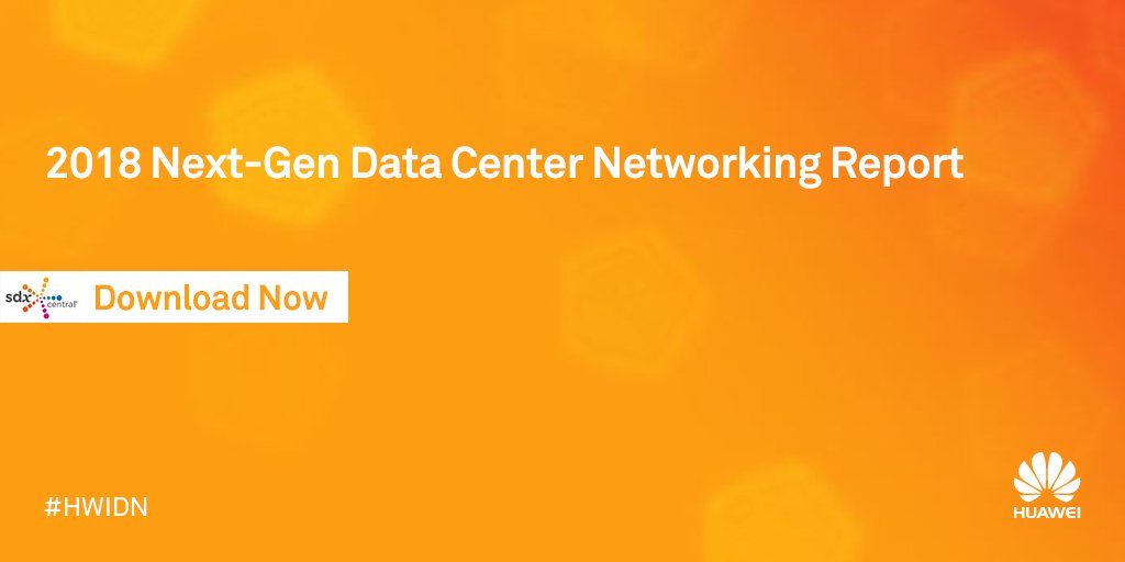 HuaweiEntLac's tweet image. Conozca la Solución de redes para centros de datos CloudFabric en el reporte sobre el establecimiento de redes para centros de datos de próxima generación 2018 @SDxCentral: goo.gl/vXNjqR  
@joe_skorupa @fast_lerner @cliffgrossner @AndreKindness @BradCasemore #HWIDN