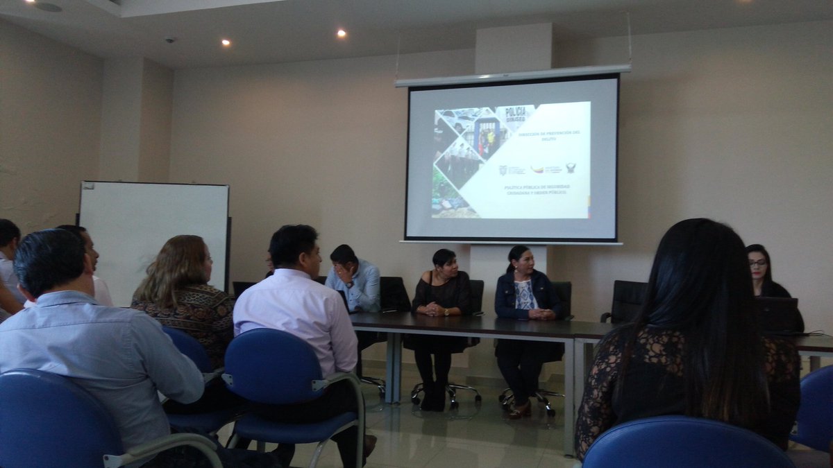 El Equipo Territorial de Jefes y Tenientes Políticos  Carchi - Imbabura participan del taller de Seguridad Ciudadana #Ibarra #Imbabura #Carchi #Montufar