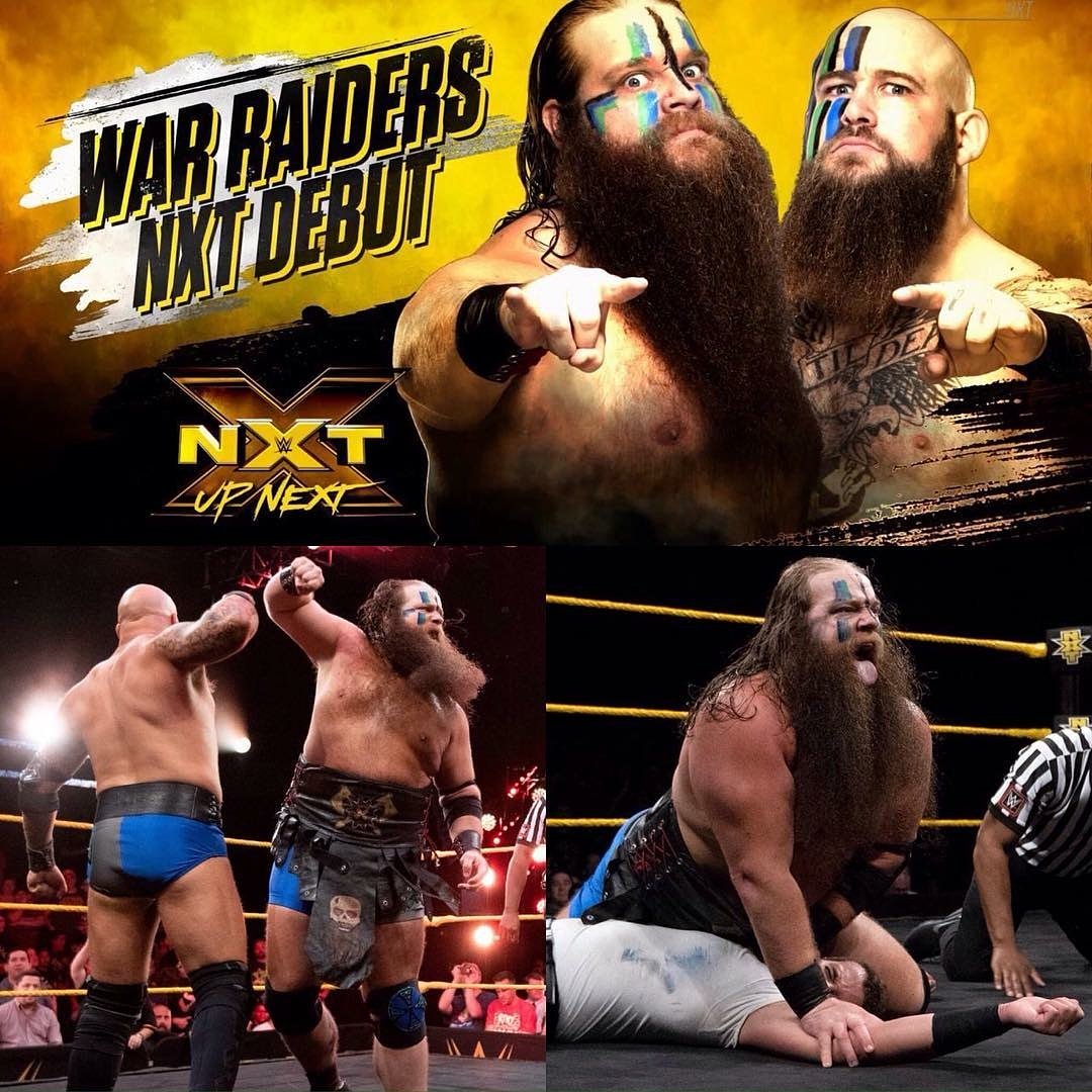 Ivar_WWE's tweet image. Make sure you watch this past weeks NXT! #JoinTheRaid #WorldDomimation #WarRaiders #wwenxt #wwe @RAYMONDxROWE