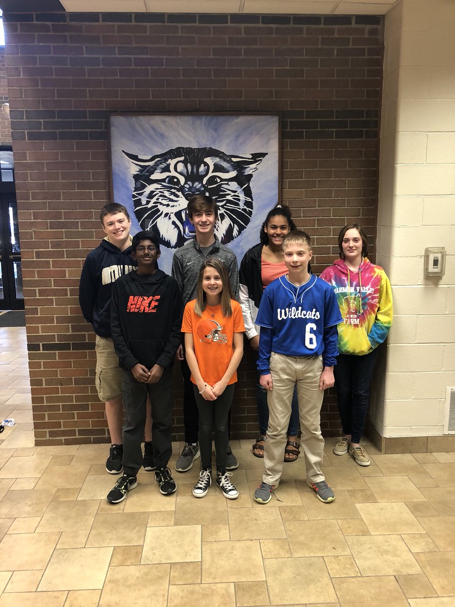 wmscats's tweet photo. Congratulations to our Students of the Week! They represented the #WeaverWay and demonstrated a skill from the R-Factor! #Ready4Tomorrow #HCSDRFactor https://t.co/l2mobfvnMT