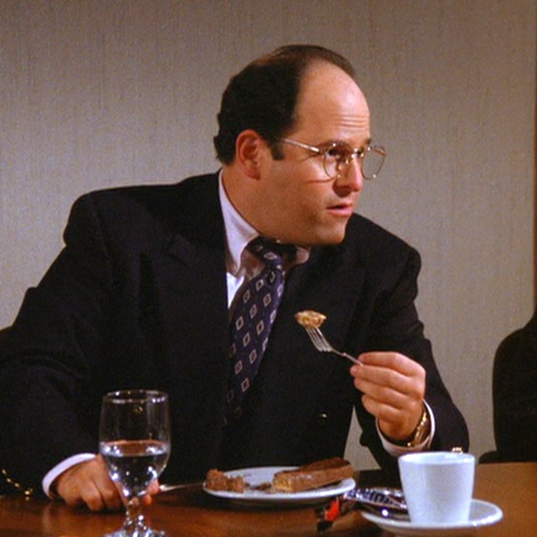 "I am eating my dessert. How do you eat it, with your hands?" #ThePledgeDrive #Seinfeld https://t.co/6njY9pLSFD