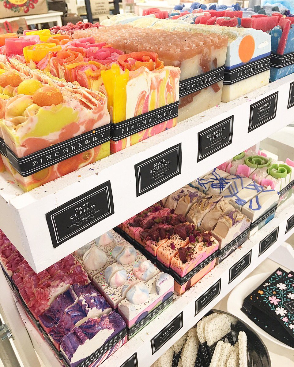 We just RESTOCKED our favorite #TreatYourself products. 🛁💕
•
<a href="/FinchBerry/">FinchBerry</a> Bath Soaps [$10] • #restockalert #boutique #luxurybodycare #bodycare #soap #bath #newarrivals #shoplocal #veganfriendly